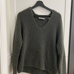 Vince Green V-Neck Sweater